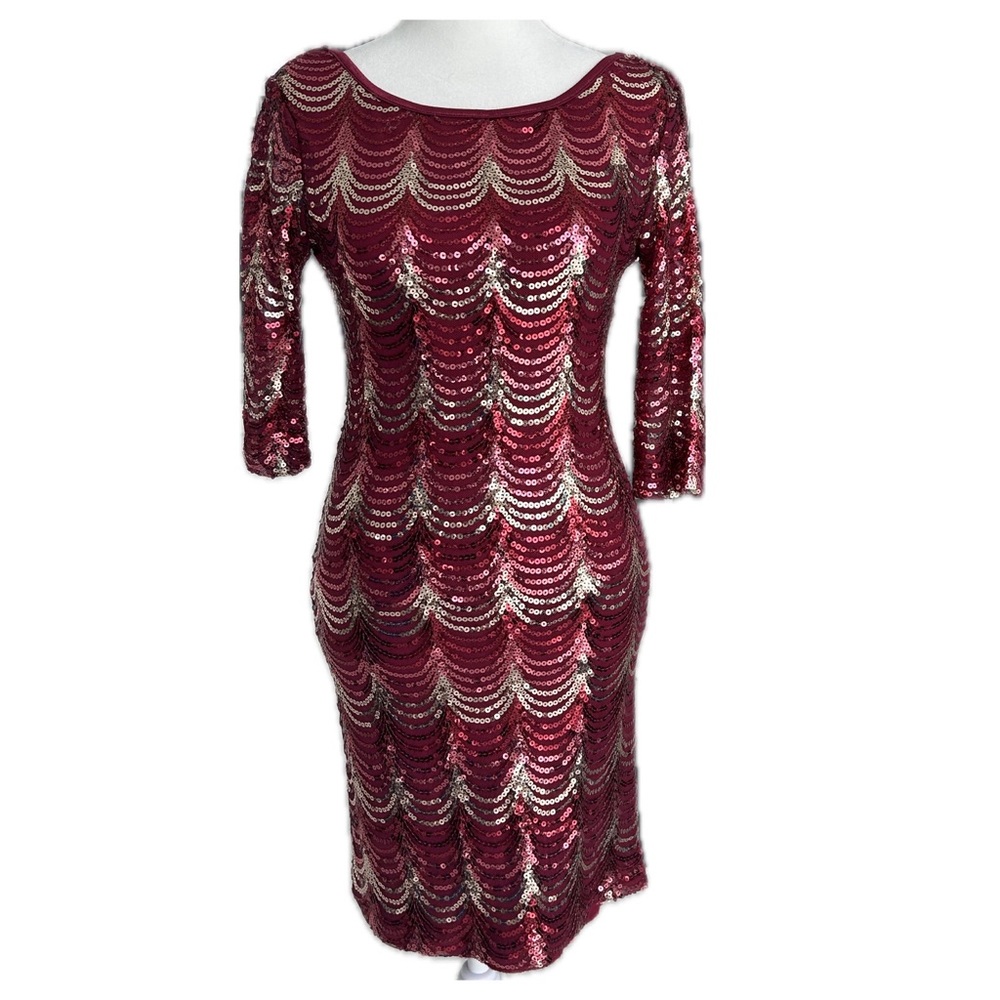 Gorgeous Sequined Bodycon Cocktail Dress